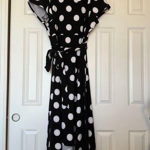 Lane Bryant Polka Dot Lena Dress - NWT